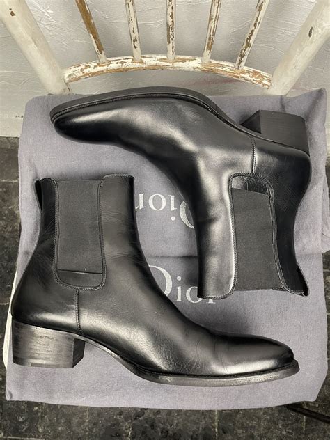 dior x hedi slimane boots|hedi slimane runway moments.